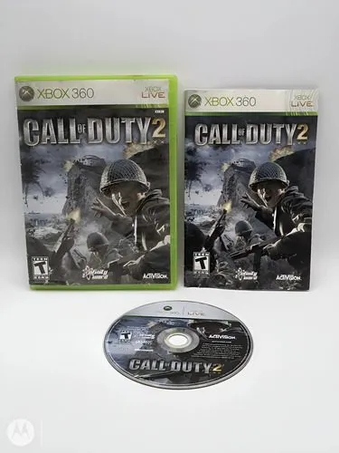 Call Of Dutty 2 Xbox 360 No Funciona Disco Solo Caja Ymanual