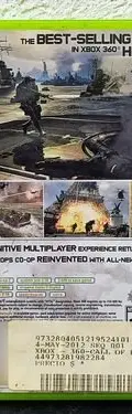 Call Of Duty - Modern Warfare 3 Xbox 360 Original — Gaming vintage, años NOW (foto 3)