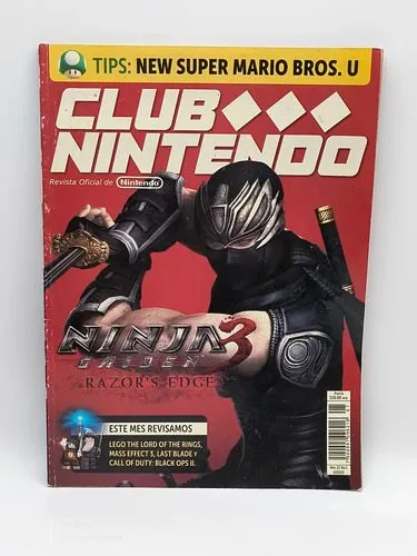 Revista Club Nintendo Año 22 Num 1 Ninja Gaiden 3 Año 2000