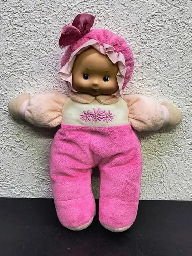 Muñeca De Trapo Blanda Rosa Aimantine De Carrefour 30cm