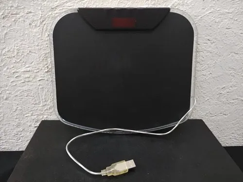 Alfombrilla De Ratón Con Luz Usb Mouse Pad Master  Negro Master — Tech vintage, años NOW