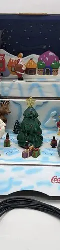 El Tesoro De La Navidad Coca Cola Cofre Original Buen Estado Marrón Oscuro