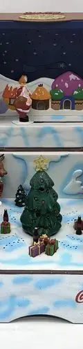 El Tesoro De La Navidad Coca Cola Cofre Original Buen Estado Marrón Oscuro