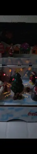 El Tesoro De La Navidad Coca Cola Cofre Original Buen Estado Marrón Oscuro
