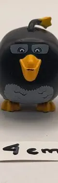 Mini Figura Angry Birds Bomb Pájaro Bomba Lego 4cm Original — Coleccionables vintage, años NOW (foto 3)