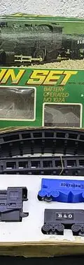 Tren Juguete Train Set Con Luz No.102a En Caja Vintage 80's — Coleccionables vintage, años 80s