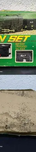 Tren Juguete Train Set Con Luz No.102a En Caja Vintage 80's — Coleccionables vintage, años 80s (foto 10)