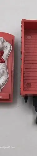 Lote Par De Vagones Tren Coca Cola Con Detalle Para Piezas — Coleccionables vintage (foto 3)