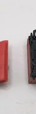 Lote Par De Vagones Tren Coca Cola Con Detalle Para Piezas — Coleccionables vintage (foto 5)