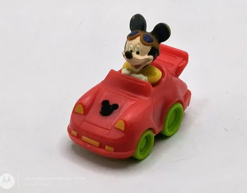 Carrito Kellogg's Disney Mickey Mouse De Los 90's Retro Rojo