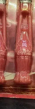 Set De Cubiertos Coca Cola 3pz Tenedor Cuchillo Cuchara Orig Rojo — Coleccionables vintage (foto 2)