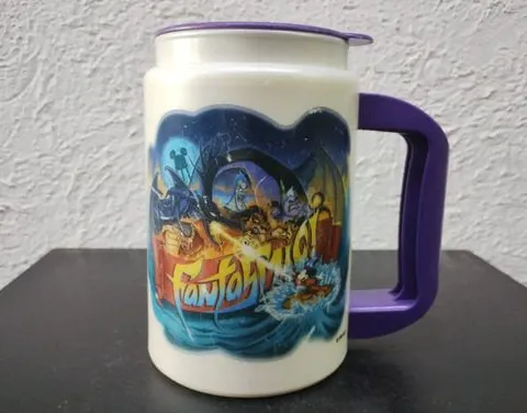 Taza Disney Fantasmic Mickey Mouse Mago Coca Cola Coleccion Blanco Disney Fantasmic Mickey Mouse Mago Coca Cola