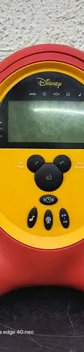 Radio Reloj Vintage Mickey Mouse Disney Memorex Dcr-5000-c Rojo Con Amarillo — Audio vintage, años 80s (foto 2)
