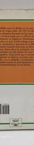 Cuando Hitler Robo El Conejo Rosa Judith Kerr Salvat 1987