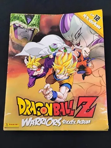 Album Dragon Ball Z Warriors 2012 Panini 23 Con Estampas Dragon Ball Z Warriors Dragon Ball Z Warriors 2012 Panini