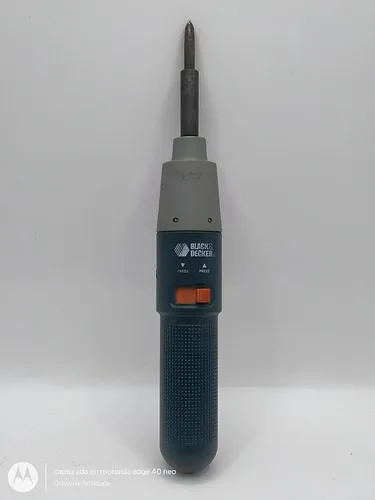 Destornillador Inalambrico Black & Decker Checar Sincargador Azul Petróleo 130rpm