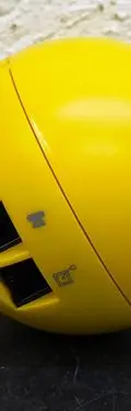 Mini Teléfono Retro Tumbler Mini-phone E12 Emoji Cara Feliz Amarillo — Tech vintage (foto 4)