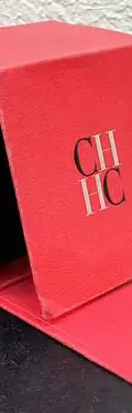 Caja/estuche Rigido Marca Carolina Herrera Usado Original Rojo — Coleccionables vintage, años NOW