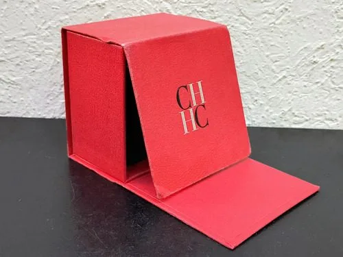 Caja/estuche Rigido Marca Carolina Herrera Usado Original Rojo — Coleccionables vintage, años NOW