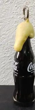 Destapador Botella Coca Cola Con Adorno Espuma 237ml Usado — Coleccionables vintage (foto 3)