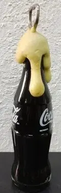 Destapador Botella Coca Cola Con Adorno Espuma 237ml Usado — Coleccionables vintage (foto 5)