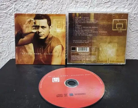 Cd Alejandro Sanz No Es Lo Mismo Warner Music 2003 Original Estándar