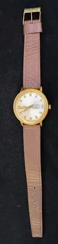 Reloj Mecánico Cuerda Timex Dorado Vintage 70s Para Reparar  Café Dorado Beige — Coleccionables vintage, años 70s (foto 5)