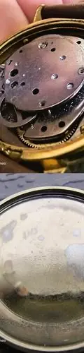 Reloj Mecánico Cuerda Timex Dorado Vintage 70s Para Reparar  Café Dorado Beige — Coleccionables vintage, años 70s (foto 9)