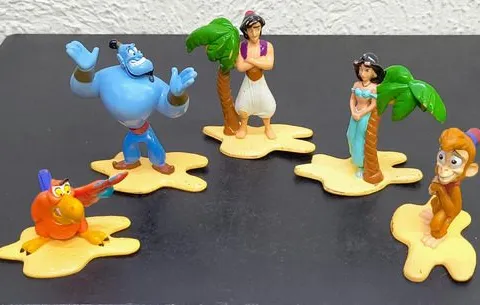 Colección Completa Aladdín Kellogg's Disney 5-pack Retro 90s
