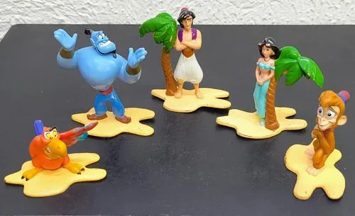 Colección Completa Aladdín Kellogg's Disney 5-pack Retro 90s — Coleccionables vintage, años 90s