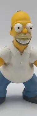 Figura Homero Los Simpsons Sonrics Cartoonmania 1994 Originl — Coleccionables vintage, años 90s