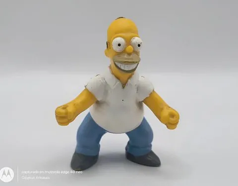Figura Homero Los Simpsons Sonrics Cartoonmania 1994 Originl
