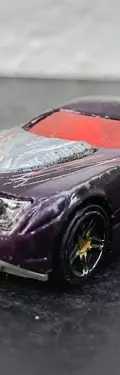 Sir Ominous 1ra Edición 2003 Hot Wheels Original Usado Morado — Decoración vintage, años NOW