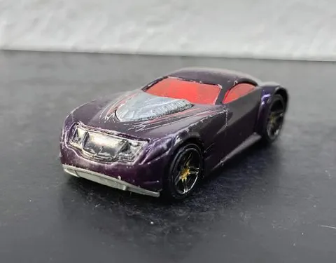 Sir Ominous 1ra Edición 2003 Hot Wheels Original Usado Morado