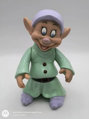 Figura Tontin Dopey Blanca Nieves Disney Mattel Vintage 90's — Coleccionables vintage, años 90s