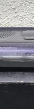 Radio Reloj Despertador Digital Sanyo Dual Rm6023 Vintage Gris — Audio vintage, años 80s (foto 10)