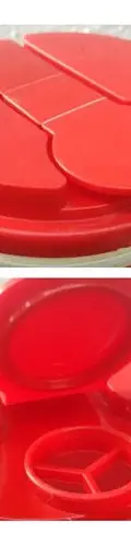 Vaso/termo Gigante Coca Cola Santa Claus Con Tapa 90's Rojo Y Blanco Santa Claus — Coleccionables vintage, años 90s (foto 10)
