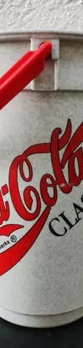 Vaso Gigante Enjoy Coca Cola Classic Coke De 6.5  Gris/rojo Gris/rojo — Coleccionables vintage, años 90s (foto 3)