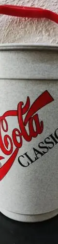Vaso Gigante Enjoy Coca Cola Classic Coke De 6.5  Gris/rojo Gris/rojo — Coleccionables vintage, años 90s (foto 6)