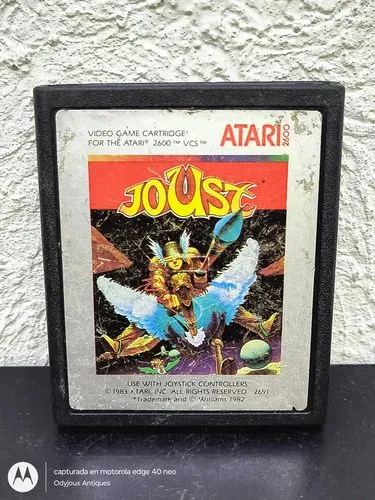 Joust Para Atari 2600 Año 1983 Funcionando Original