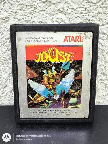 Joust Para Atari 2600 Año 1983 Funcionando Original — Gaming vintage, años 80s