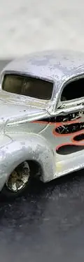 Carrito Hot Wheels 2001 Silver 1940 Ford Coupe Original Plateado — Coleccionables vintage, años NOW