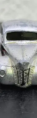Carrito Hot Wheels 2001 Silver 1940 Ford Coupe Original Plateado — Coleccionables vintage, años NOW (foto 2)
