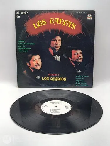 Disco Lp Acetato Los Dandys Los Mismos Volumen 2 1980 Estándar