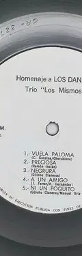 Disco Lp Acetato Los Dandys Los Mismos Volumen 2 1980 Estándar — Audio vintage, años 80s (foto 7)