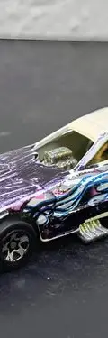 Dragster Funny Año 1977 Hot Wheels 1:64 Usado Original Blanco — Decoración vintage, años NOW