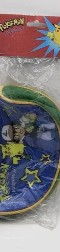 Estuche/lapicera Ash Pikachu Pokémon Nintendo Retro 1998 Azul Con Verde Y Amarillo Estuche Ash Pikachu Pokémon Nintendo Retro Vintage 1998 En Bolsa Sellado — Coleccionables vintage, años 90s (foto 2)