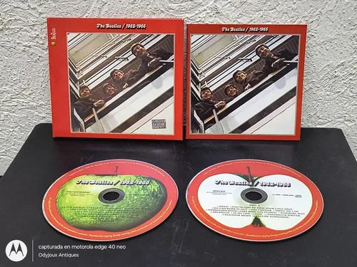 Cd The Beatles - 1962-1966 Emi 2010 México Doble Cd Original Edición Limitada — Audio vintage, años 60s