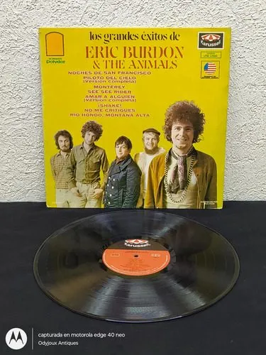 Disco Vinilo Eric Burdon & The Animals Grandes Éxitos 1964 Estándar
