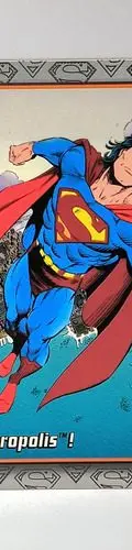 Tarjeta The Return Of Superman Metropolis! #96 Skybox Dc '93 — Coleccionables vintage, años 90s